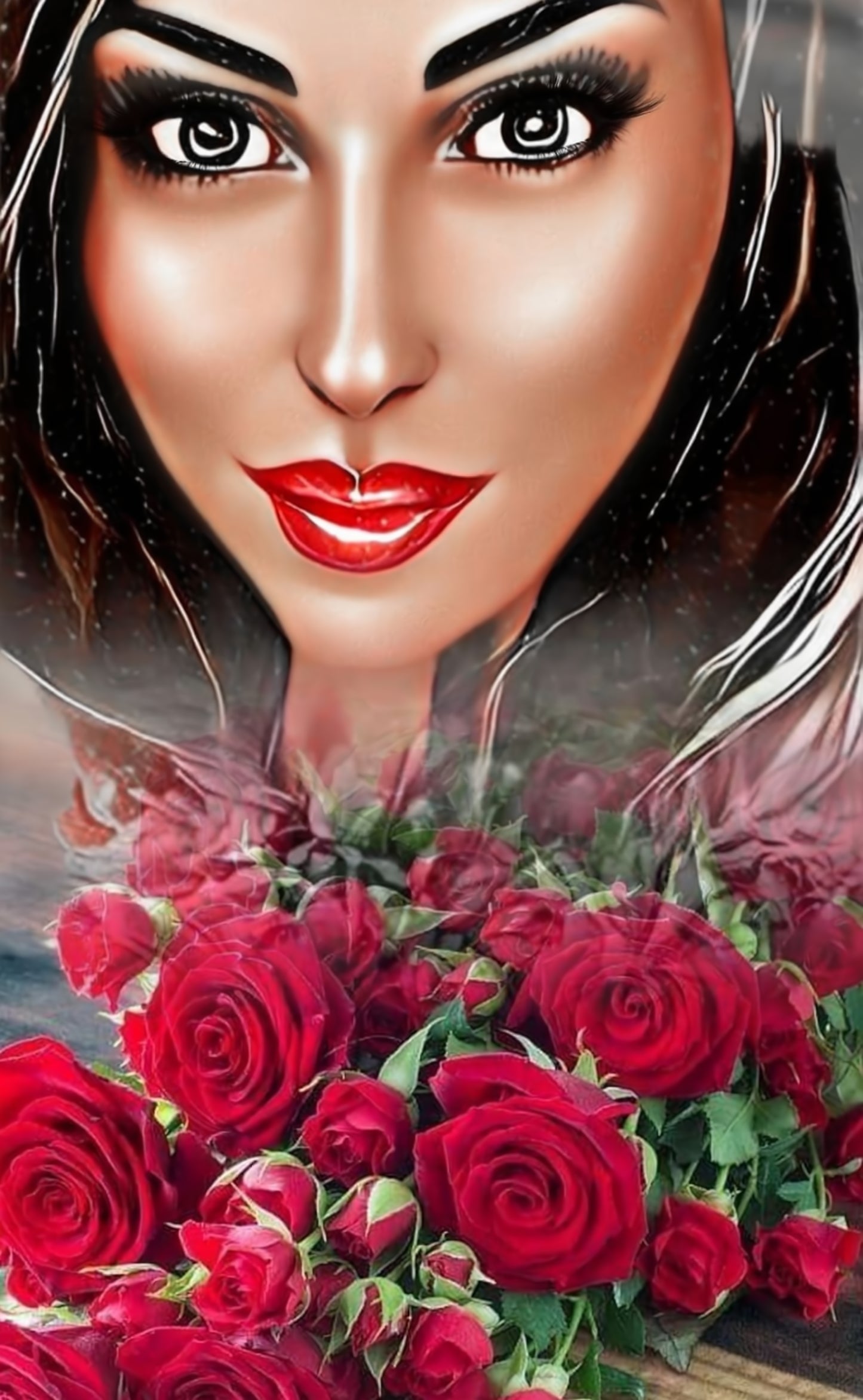 Кралица Роза + Джакузи + Парна Баня + Чаша вино/чай + плодове - 150мин.